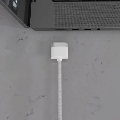 Porodo Usb-C To Magsafe 3 Charging Cable - 140W - 1.2M - White